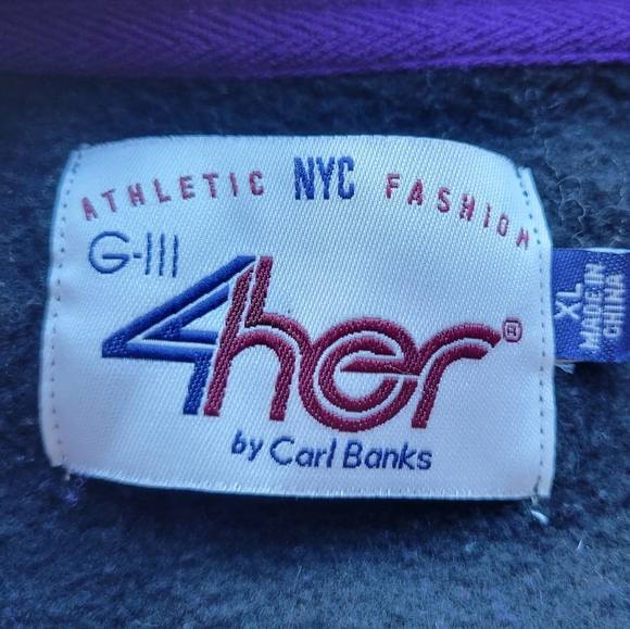 University of Washington G lll By Carl Banks Crewneck Sweatshirt Women's XL - Picture 3 of 9